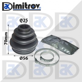 Маншон каре Ø 25 x Ø 56 x 70 mm