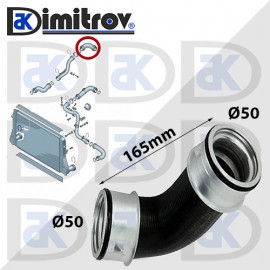 Маркуч турбо Audi A3 Seat Altea Leon Toledo Skoda Octavia Superb Volkswagen Golf Jetta Passat Touran