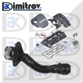 Маркуч картерни газове BMW 1 3 5 6 X3 X4 X5 X6