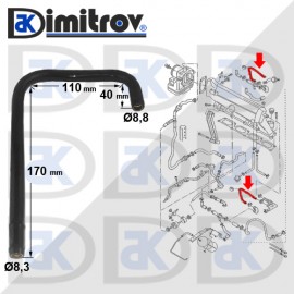 Маркуч картерни газове Audi A3 TT Seat Leon Toledo II Skoda Octavia VW Bora Golf IV