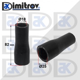 Гумено съединение Ø18 x Ø25 x 82 mm