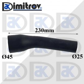 Гумено съединение Ø25 x Ø45 x 230 mm
