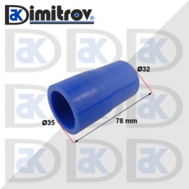 Силиконово съединение Ø32 x Ø35 x 78 mm