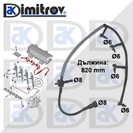 Маркуч излишно гориво Citroen Ford Peugeot