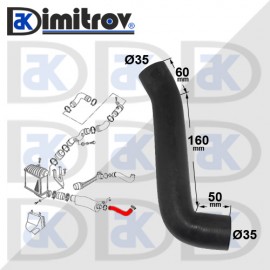 Маркуч турбо Audi A3 Seat Leon Toledo Skoda Octavia Volkswagen Bora Golf IV