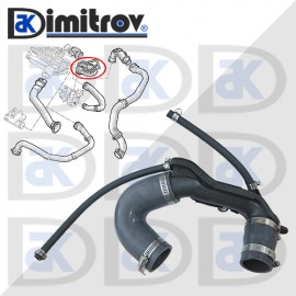 Маркуч турбо Renault Clio Kangoo Megane Modus