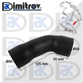 Маркуч турбо Seat Inca Leon Toledo II VW Bora Caddy II Golf IV New Beetle Polo