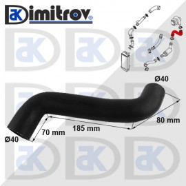 Маркуч турбо Seat Cordoba Ibiza III Skoda Fabia I VW Lupo Polo