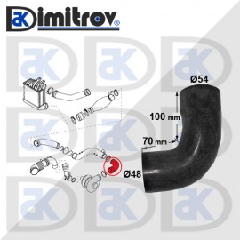 Маркуч турбо Audi A3 TT Seat Leon Toledo Skoda Octavia VW Bora Golf IV New Beetle
