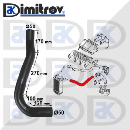 Маркуч турбо Citroen Jumper Fiat Ducato Peugeot Boxer