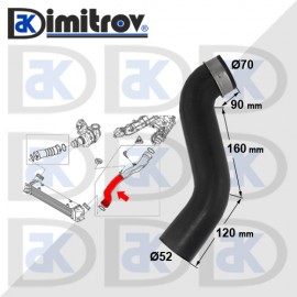 Маркуч турбо BMW 3 (E90) (E91) (E92)