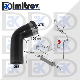 Маркуч турбо Volvo S60 S80 S90 V60 V70 V90 XC60 XC70 XC90
