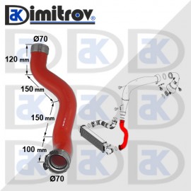 Маркуч турбо Mercedes A-Class (W176) B-Class (W246, W242) CLA (C117) GLA (X156) 