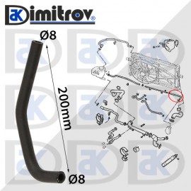 Водно съединение Opel Astra G Vectra B Zafira A