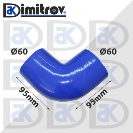 Маркуч коляно Ø 60 - 95 х 95 мм