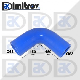 Маркуч коляно Ø 63 x 150 x 150 mm
