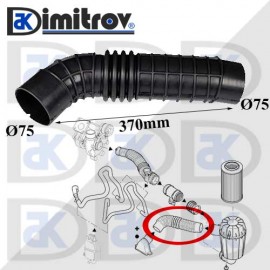 Въздуховод Citroen Jumper Fiat Ducato Peugeot Boxer