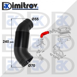 Въздуховод Ford Galaxy Seat Alhambra VW Sharan