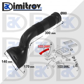 Въздуховод десен Mercedes C-Class (W203) CLK-Class (C209 ) (A209)