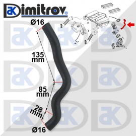Маркуч картерни газове Mercedes C-Class CLK CLS E-Class G-Class ML-Class R-Class S-Class SL SLK Viano Vito Puch G-modell