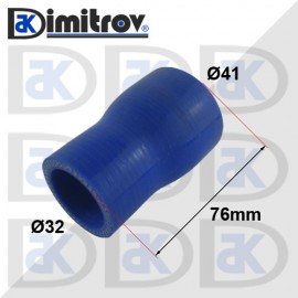 Силиконово съединение Ø32 x Ø41 x 76 mm