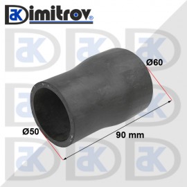 Гумено съединение Ø50 x Ø60 x 90 mm