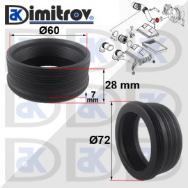 Уплътнение турбо Mercedes Sprinter Vito Viano Vito/Mixto
