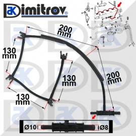 Маркуч излишно гориво Mercedes C-Class (W204) E-Class (W211) (S211)