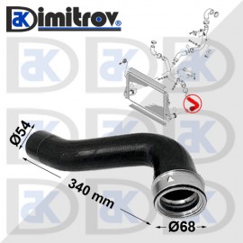 Маркуч турбо VW Beetle Eos Golf V VI Plus Jetta III IV Passat Scirocco Touran