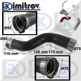 Маркуч турбо BMW 1 (F20) (F21) 3 (F30) (F31) (F34 GT) (F34 GT LCI) 4 (F32) (F32 LCI) (F33) (F33 LCI) (F36) (F36 LCI) X3 (F25) X4 (F26)