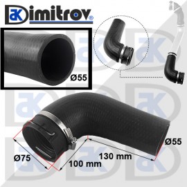 Маркуч турбо BMW 5 (E60) (E61) 6 (E63) (E64)