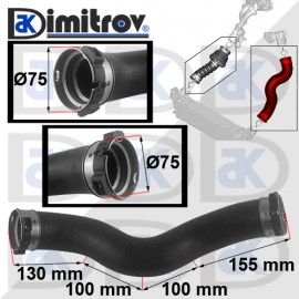 Маркуч турбо BMW 5 (G30) (G31) 7 (G11) (G12)