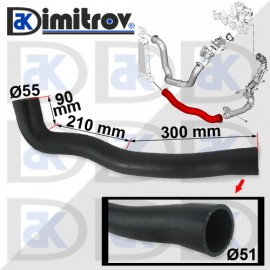 Маркуч турбо Citroen Fiat Opel Peugeot