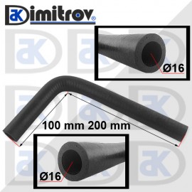 Маркуч коляно Ø 16 - 100 x 200 mm