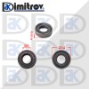 Семеринг задвижващ вал Ø8 x Ø14 x 4 mm Audi A3