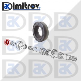 Семеринг задвижващ вал Ø8 x Ø14 x 4 mm VW Bora Golf I Golf II Golf III Golf IV Jetta I Jetta II Polo Vento
