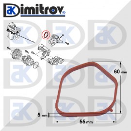 Гарнитура термостат 55 х 60 x 5 mm Nissan NV400 Opel Movano Renault Master Alaskan