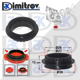Уплътнение маслена помпа Ø23 х Ø36 х 12 mm Alfa Romeo Chevrolet Chrysler Fiat Jeep Lancia Opel Saab Suzuki