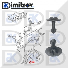 Щипка подкалник Skoda Superb Щипка подкалник Skoda Superb