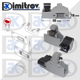 Щипка ляв сенник Skoda Fabia Octavia Roomster Superb Yeti Щипка ляв сенник Skoda Fabia Octavia Roomster Superb Yeti