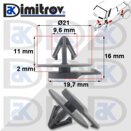 Щипка калник Mini Mini Cabrio (R52) (R57) Mini Clubman (R55) (R55 LCI) Mini Coupe (R58) Mini (R50) (R53) (R56) (R56 LCI) Mini Roadster (R59) Щипка калник Mini Mini Cabrio (R52) (R57) Mini Clubman (R55) (R55 LCI) Mini Coupe (R58) Mini (R50) (R53) (R56) (R56 LCI) Mini Roadster (R59)