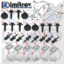 Щипки подкалник BMW 3 (E46) 5 (E39)