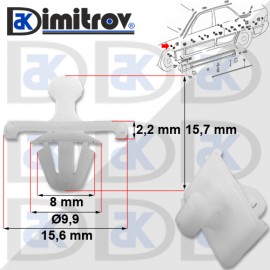 Щипка Mercedes C-Class 190 (W201) Щипка Mercedes C-Class 190 (W201)