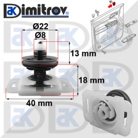 Щипка VW Caddy III Eos Golf V VI Jetta III Passat Polo IV Scirocco Touran Щипка VW Caddy III Eos Golf V VI Jetta III Passat Polo IV Scirocco Touran