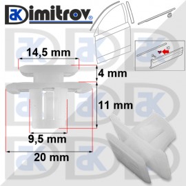 Щипка Honda CR-V II III Щипка Honda CR-V II III