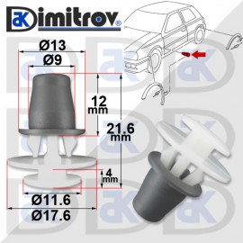 Щипка Seat Altea Toledo VW Golf II III Jetta II Passat Polo Transporter Vento Щипка Seat Altea Toledo VW Golf II III Jetta II Passat Polo Transporter Vento