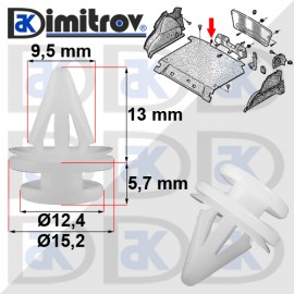 Щипка панел врата и облицовки купе Renault 19 Clio Kangoo Laguna Master Megane Modus Safrane Twingo Щипка панел врата и облицовки купе Renault 19 Clio Kangoo Laguna Master Megane Modus Safrane Twingo