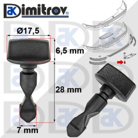 Щипка VW Eos Golf V VI Jetta III Passat Polo Tiguan Touran Щипка VW Eos Golf V VI Jetta III Passat Polo Tiguan Touran