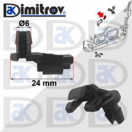 Щипка дръжка врата Jeep Cherokee CJ-7 CJ-8 Grand Cherokee SJ & J Series Wrangler