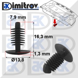 Щипка панел облицовка врата Citroen Berlingo Opel Astra F Corsa B Tigra Vectra B Peugeot Parthner Щипка панел облицовка врата Citroen Berlingo Opel Astra F Corsa B Tigra Vectra B Peugeot Parthner